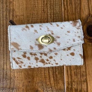 Small “Rodeo Drive” Cowhide Womens Wallet